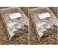 HERONS - Koi Growth & Colour Pellets, 8mm Premium Pond Fish Food, For Koi Carp, Shubunkin and Goldfish, Growth and Colour Enhancing, High Protein, Multi Ingredient - 1Kg (Pack of 2)