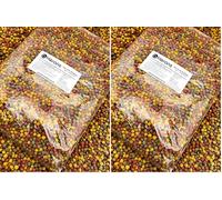 HERONS - Koi Trio Pellets, 6mm Premium Koi Fish Food, For Japanese Koi and Other Pond Fish, Prebiotic Pellets With Spirulina, Omega 3 Amino Acids, Colour and Growth Enhancing - 1Kg (Pack of 2)