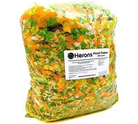 HERONS - Pond Flakes - For Koi, Carp and Other Pond and Coldwater Fish - With E