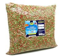 HERONS - Pond Pellets Mix Ultralight 40L / 4kg - Floating Pellets for Koi, Carp and Coldwater Fish - Immune System Boost - With Spirulina and Paprika - Complete Feed for Pond Fish - 4 KG