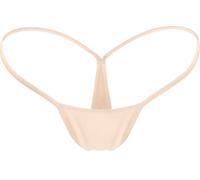 HEROPIE G-string Thongs for Women Seamless Thong Low Rise Micro Back Bikini Bottom No Show Panties Underwear, 10 Packs, Nude 1 Pack, S