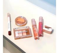HERORANGE - Set of 6: Energetic Orange Makeup Gift Box - Orange #02 - 6pcs