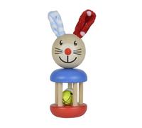 Heros 100017013 "Baby - Bunny Wooden Rattle