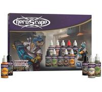 Renegade | Heroscape Army Painter Starter Set | Painting Kit Accessory, Heroscape Compatible, 10 Colors, Brush, Miniature And Army Card | 2-4 Players | 60-120 Minutes