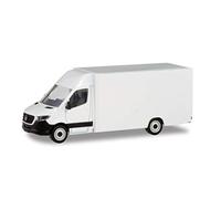 Herpa 013741 Paketverteilerfahrzeug Minikit: Distribution Vehicle for The Mercedes-Benz Sprinter Package, White