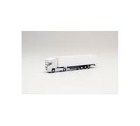 Herpa 013802 Minikit Scania R TL Box Semitrailer White