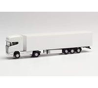 Minikit Scania R TL Box Semitrailer White