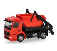 Herpa 013994 Minikit MAN TGS AK12 Skip Lorry Red