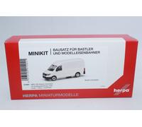 Herpa 014021 MiniKit MAN TGE Box Van HD White Twin Wheels 1:87 New H0