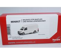 Herpa 014038 MiniKit VW Crafter Box Van HD White Twin Tires 1:87 NEW H0
