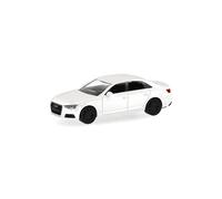 Herpa 028561-002 1:87 Audi A4 Sedan, Ibis White - New