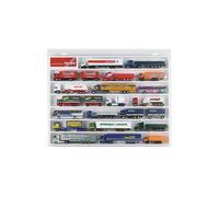 Herpa 029216 - 1/87 Truck Display Case White, (22.4in x 17.7in x 1.4in) - New