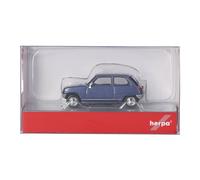 Herpa 034456-002 Renault R5 Blue Metal Car Transporter H0 1:87 Model