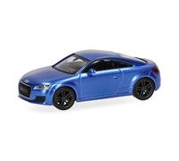 herpa 038355-002 Model Car Audi TT Coupé, Miniature Scale 1:87, Collectable, Made in Germany, Model Made of Plastic, Colour: Arab/Crystal Effect, Miniature Model