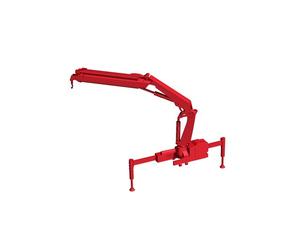 Herpa 054126 - 1/87 Hiab Loading Crane X-HIPRO 232 E-3 with Hook, Red - New