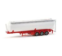 herpa 075824 - Feldbinder 3-axle silo trailer, miniature model, 60 cbm