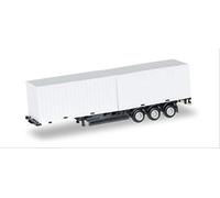 herpa 076494-002 Krone 40' container chassis with 2 x 20' container, miniature vehicles