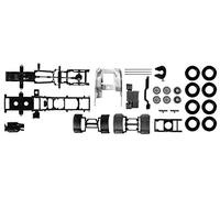 herpa 082433 082433-tractor Chassis Scania R, 3 axles, Contains 2 Parts