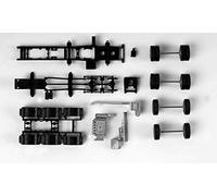 herpa 083157 - Tractor chassis MAN TGX 680 4-axle heavy vehicle, 2 pcs.