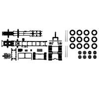 herpa 084369 - Mercedes-Benz 4-axle truck chassis
