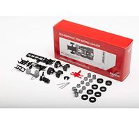 herpa 085250 MAN MAN CHASSIS CHASSIS MAN TGS/TGX Euro 6 6 x 2 (2 Pieces) in Miniature for Crafts Collecting and as a Gift, Multicoloured