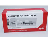 Herpa 085731 2 Scania Crew Cab Fire Truck 2 Pieces Truck 1:87 New OVP H0