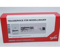Herpa 085861 Chassis 3 Axle Drop-Loader AK16 Mercedes-Benz 1:87 H0 New OVP