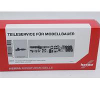 Herpa 085915 Chassis 8X8 Iveco Trakker 4 Axles 2 Pieces 1:87 H0 New OVP Military