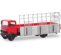 Herpa 094856 - 1:87 H0 - Mercedes-Benz LP 813 Open Truck Transport Vehicle