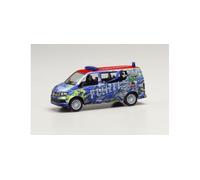 Herpa 096348 - 1/87 Volkswagen T6 Bus "Police Saxony-Anhalt Infomobile" - New