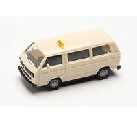 herpa 097048 Volkswagen VW T3 Bus Taxi Model Car Miniature Models Small Model Collectible Detailed Multi-Coloured
