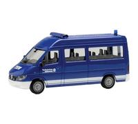 herpa 097062 Mercedes-Benz Sprinter '96 Bus HD THW Model Car Miniature Models Small Model Collector's Item, Detailed, Multicoloured