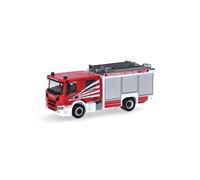 Herpa 098137 - 1/87 Scania Crewcab CP28 Fire Truck " Brigade Koblenz " - New