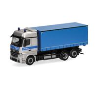 Herpa 098427 MB Actros Aero Swap Body Police Truck 1:87 New