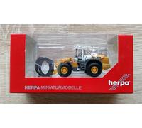 Herpa 306843 - 1/87 Liebherr Wheel Loader L 580 Loghandler - New
