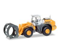 HERPA 306843 HO Scale Liebherr L 580 Wheel Loader With Log Grapple