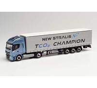 Herpa 312271 Iveco NP 460 New Stralis TCO2 Champion Tarpaulin, Multicoloured