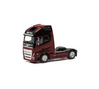 Herpa Model Truck Volvo FH16 GL XL 2020 tractor 2-axle, wine red, miniature scale 1:87, collectible, Made in Germany, plastic