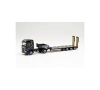 Herpa 315128 - 1/87 Scania Cr ND 4x4 Tieflade-Sattlezug " Wagner