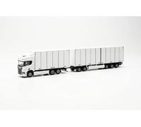 herpa 315517 CR20 HD Scania Miniature Model, White