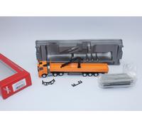 Herpa 316088 Volvo FH FD Flatbed Truck + Crane + Load 1:87 H0 NEW