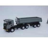 Herpa 316248 Scania CG 17 6X6 Round Tipper-SZ 3A + 2A Gray 1:87 H0 New In OVP