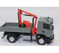 Herpa 318051 Scania XT 17 Kipper 2achs Three-Way + Loading Crane 1:87 New H0