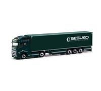 Herpa 318280 Volvo FH Gl. Refrigerated Trailer Truck "GESUKO" HO 1:87 New