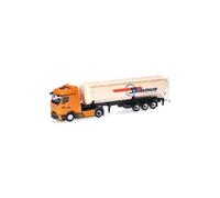 Herpa 319188 - 1:87 Volvo FH GL XL Electric Curtain Side Trailer 'Wipfli'