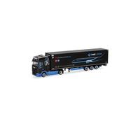 Herpa Model Truck Scania CS 20 HD refrigerated semi-trailer "timelog24", miniature scale 1:87, collectible, Made in Germany, plastic