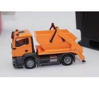 Herpa 319768 Man TGS Nn Skip AK12 Communal Orange 1:87 H0 New IN Boxed