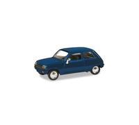 Herpa 34456002 1:87 Renault R5 Diecast Car Blue Metallic New