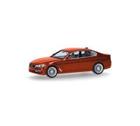Herpa 430692-006 - 1/87 BMW 5 Series (G30) Sedan, Valencia Orange - New