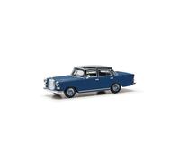 Herpa 430739-004 - 1/87 Mercedes-Benz 200 Heckflosse, Blue/Black - New